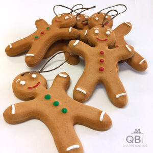 Bonhommes en pain d'épice (lot de 6)