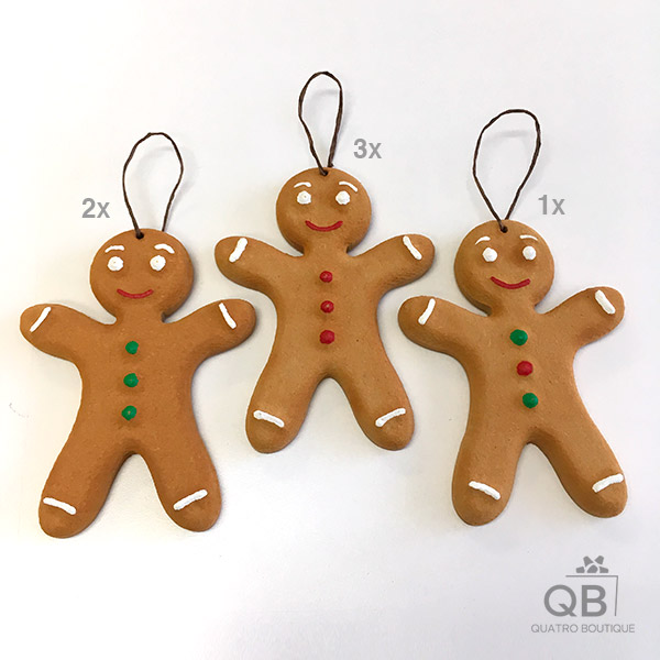 Bonhommes en pain d'épice (lot de 6) – Image 2