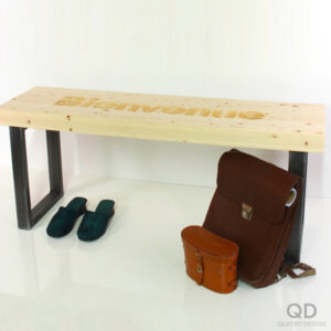 Banc Bienvenue - Naturel