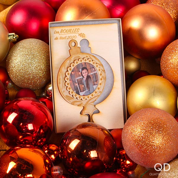 *PROMO* Bouille de Noël avec photo ronde ou ovale – Image 10