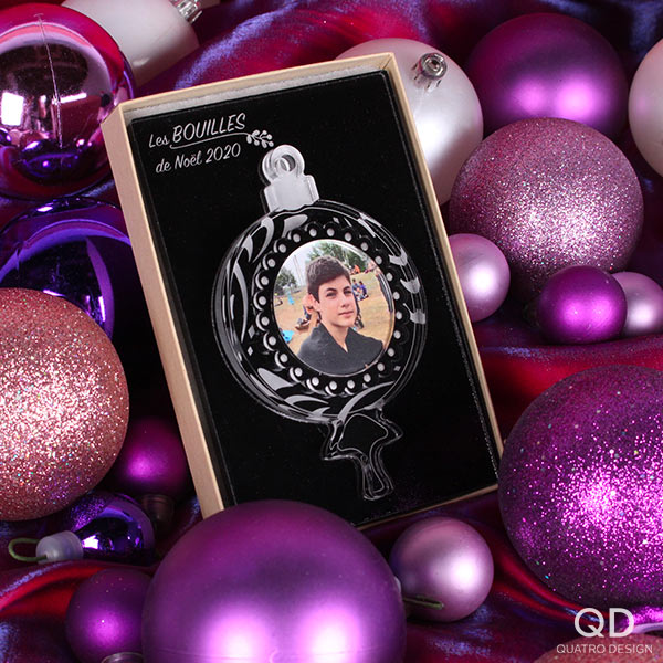 *PROMO* Bouille de Noël avec photo ronde ou ovale – Image 7
