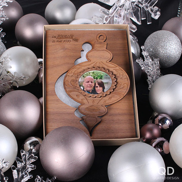 *PROMO* Bouille de Noël avec photo ronde ou ovale – Image 6