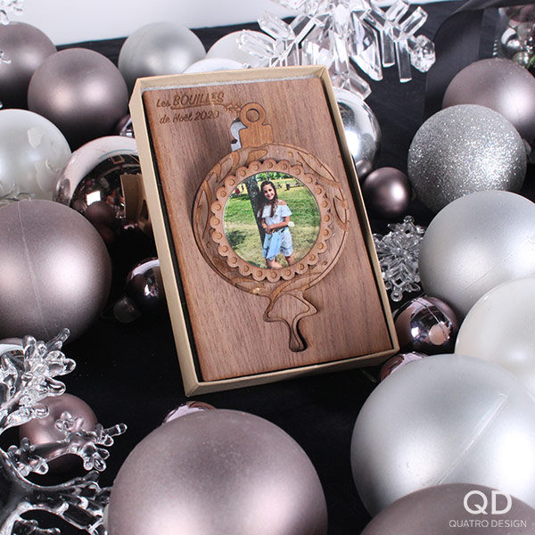 *PROMO* Bouille de Noël avec photo ronde ou ovale – Image 11