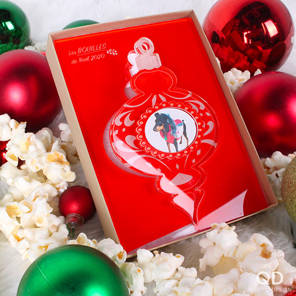 *PROMO* Bouille de Noël avec photo ronde ou ovale – Image 3