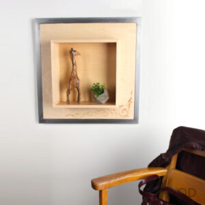 Cadre-étagère carré