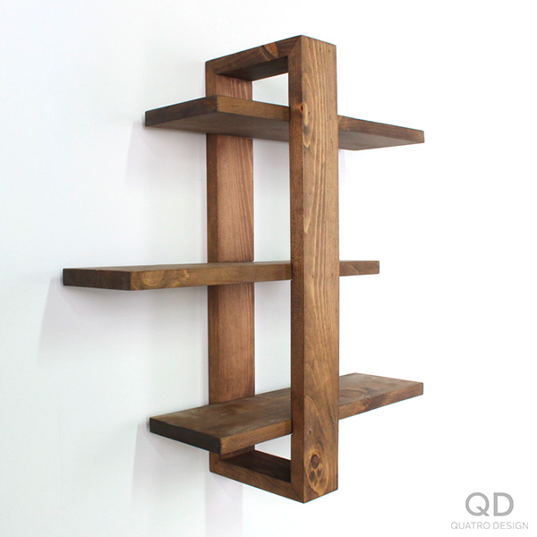 Étagère murale - Brun – Image 3