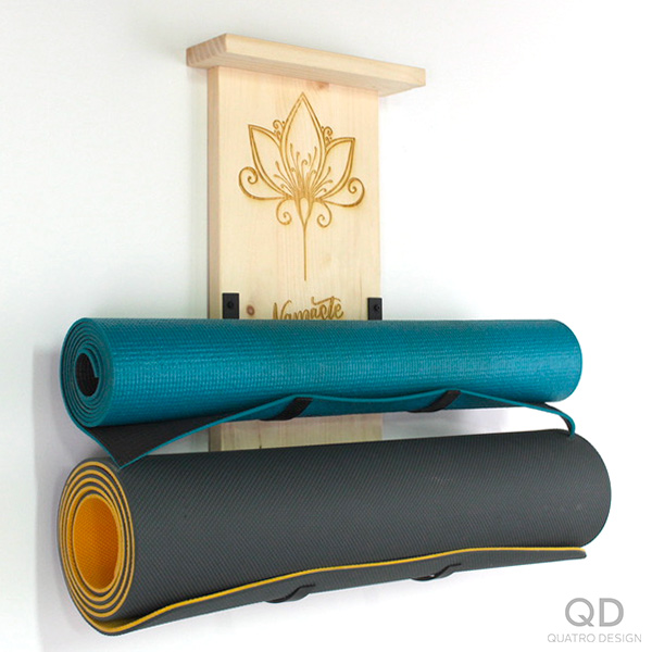 Support pour tapis de yoga