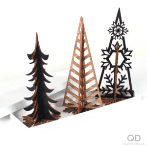 Trio de sapins scandinaves