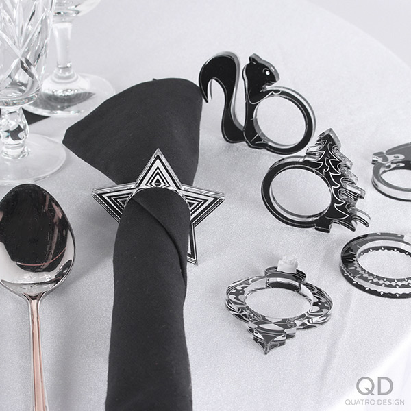 Anneaux à serviette