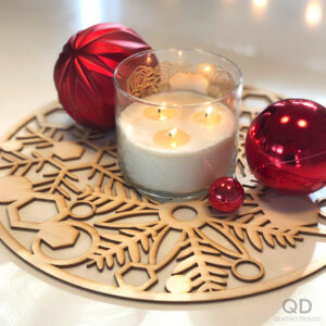 Médaillon de flocons (usage multiple)