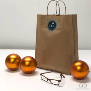 Douzaine de boules - 4 po Orange mat