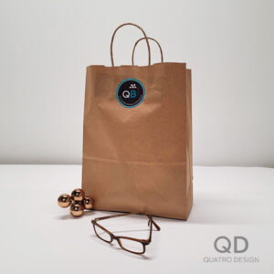 Douzaine de boules - 1 1/4 po Brun clair lustré