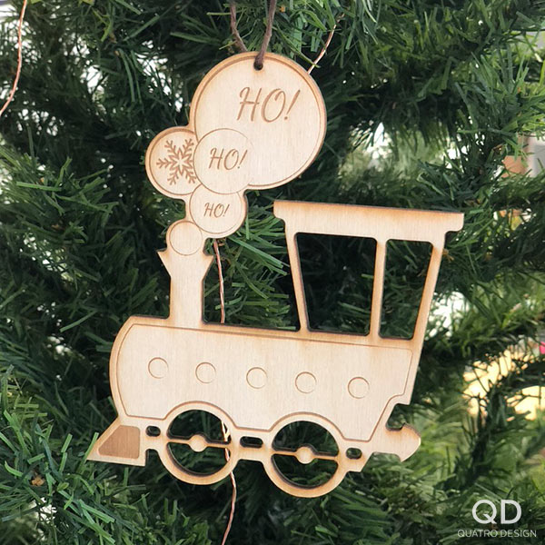 Ornements de bois « Jouer sous le sapin » – Image 5