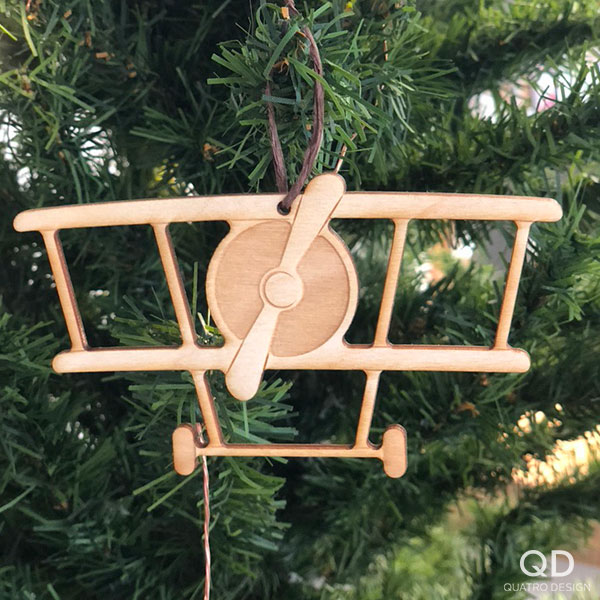 Ornements de bois « Voyage de couple » – Image 5