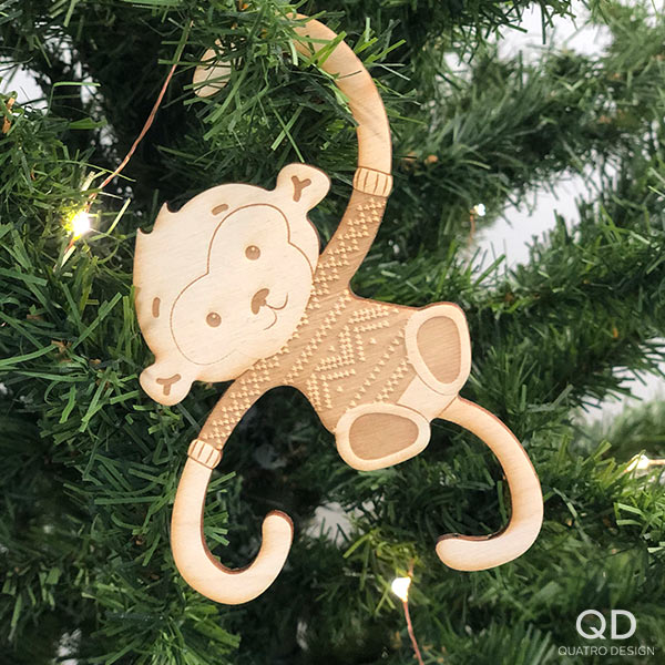 Ornements de bois « Voyage de couple » – Image 4