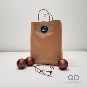 Douzaine de boules - 2,5 po Brun mat