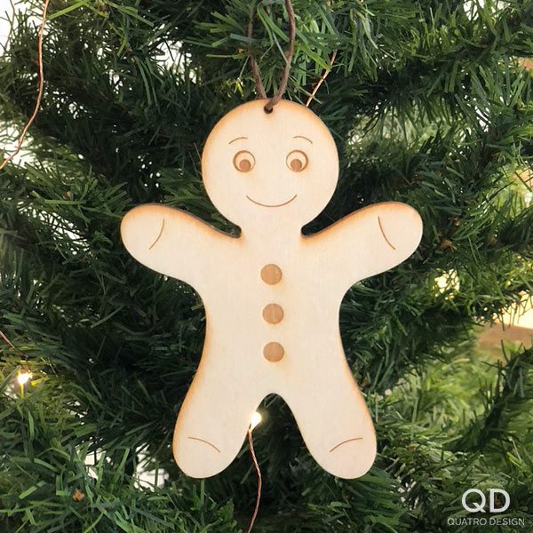 Ornements de bois « Jouer sous le sapin » – Image 6