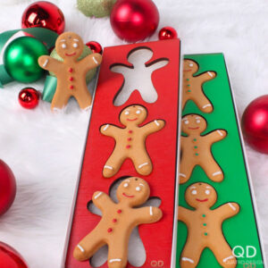 Trio de bonhommes pain d'épice