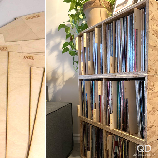 Séparateurs de vinyles (lot de 6)