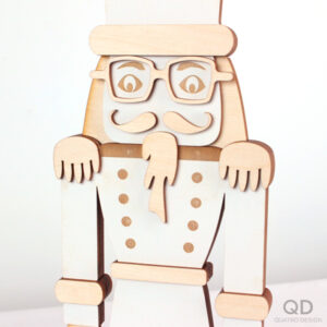 Casse-noisettes - Bois pâle