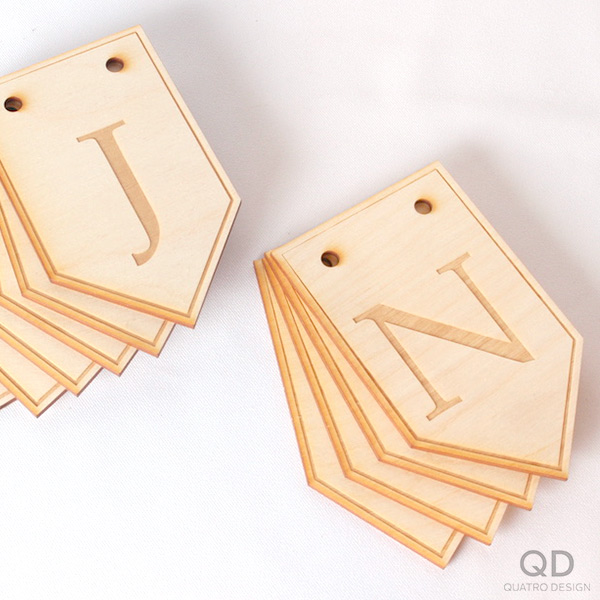 Guirlande de fanions «JOYEUX NÖEL» – Image 2